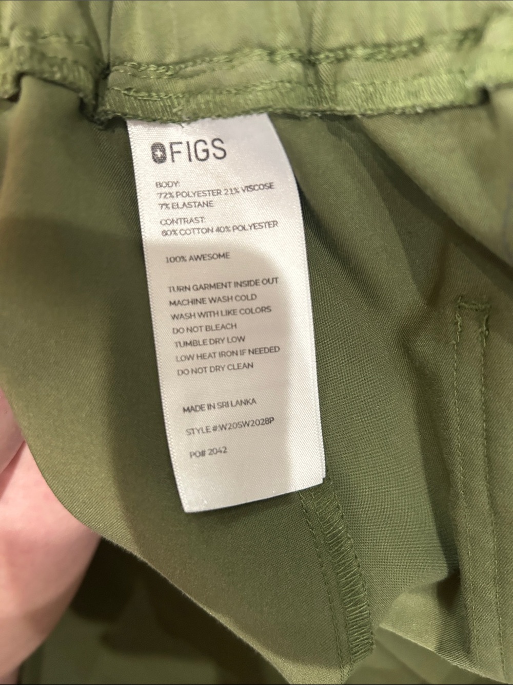 Figs Olive set - Picture 4 of 5